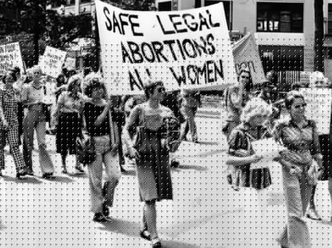 Fantasy of the Childfree Life: Are We Duped into Limiting Our Families? protesting for abortion rights, Roe v. Wade march