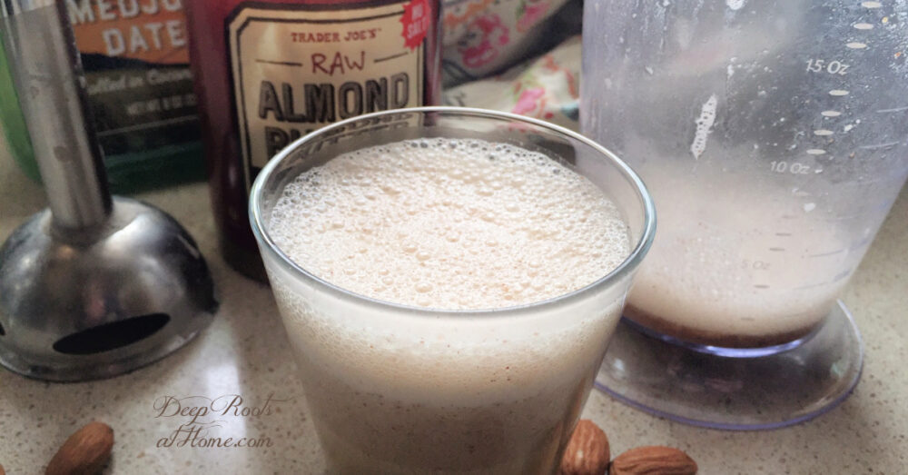 Homemade Almond Milk Quick, Frugal, Nutritious & Delicious
